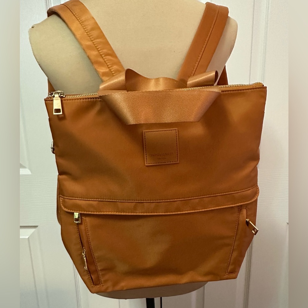 Cynthia Rowley Tan Travel Backpack